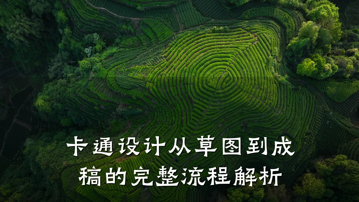 卡通设计从草图到成稿的完整流程解析