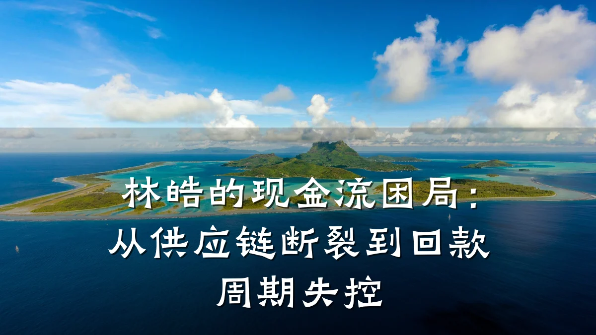 林皓的现金流困局:从供应链断裂到回款周期失控