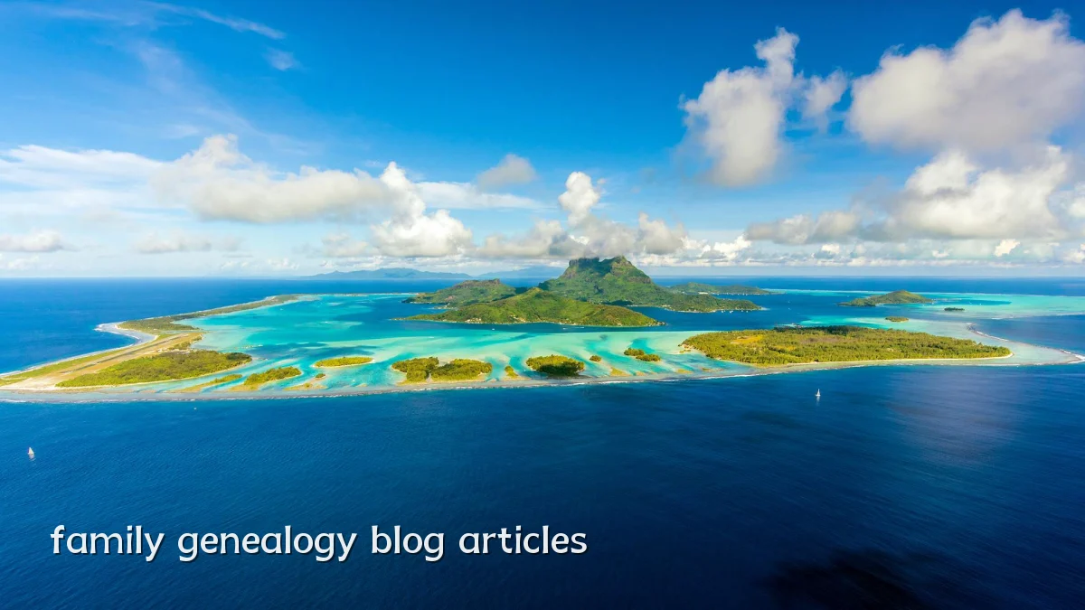 family genealogy blog articles
