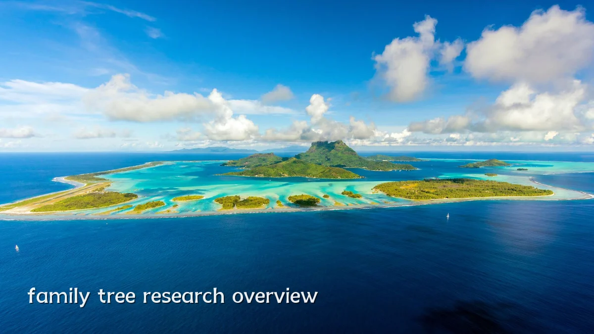 family tree research overview