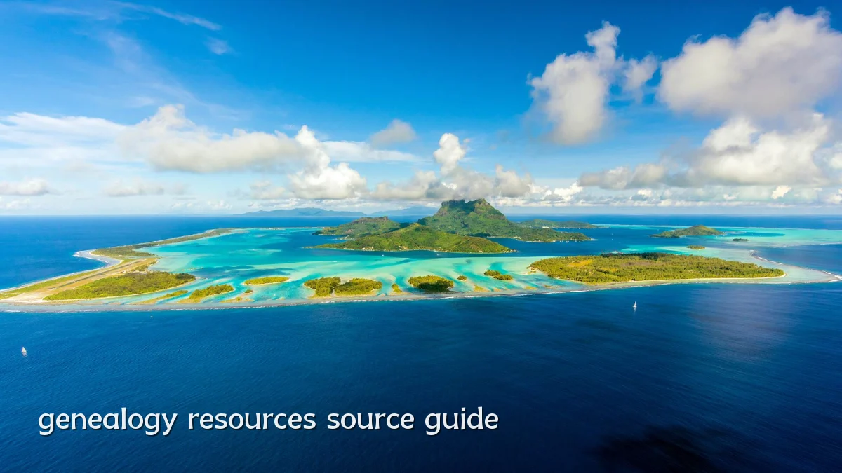 genealogy resources source guide