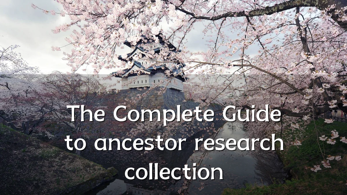 The Complete Guide to ancestor research collection