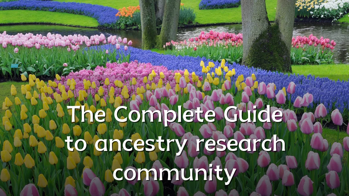 The Complete Guide to ancestry research community