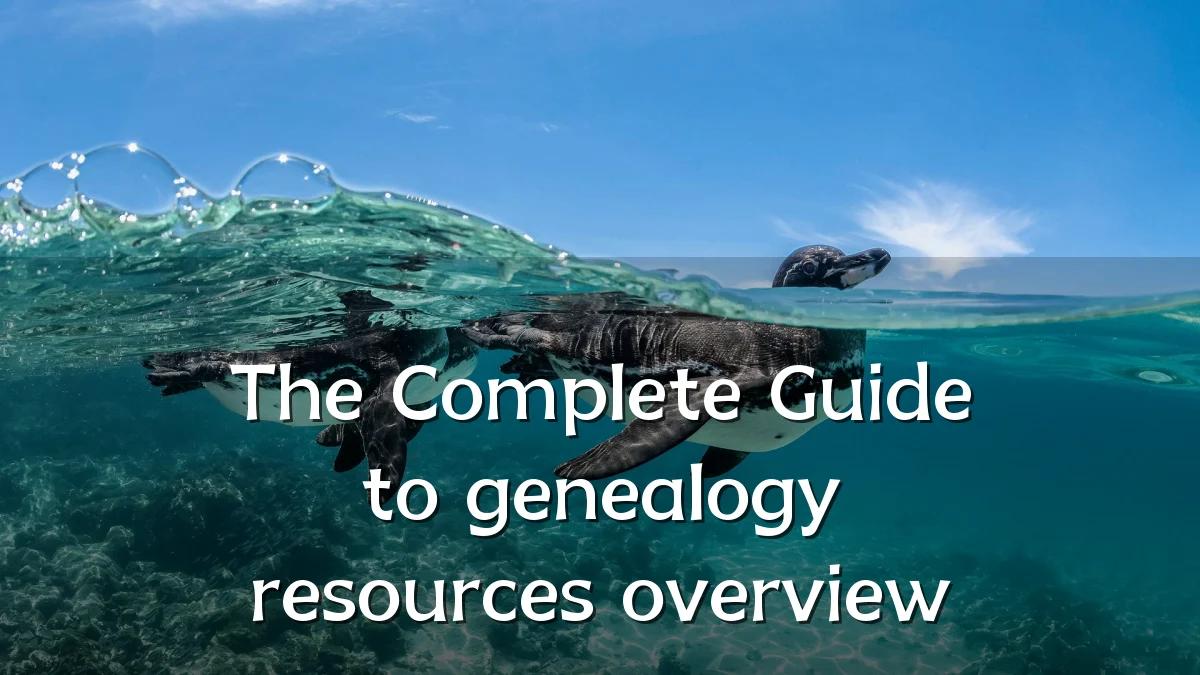 The Complete Guide to genealogy resources overview
