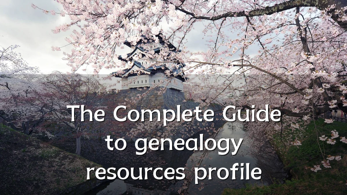 The Complete Guide to genealogy resources profile