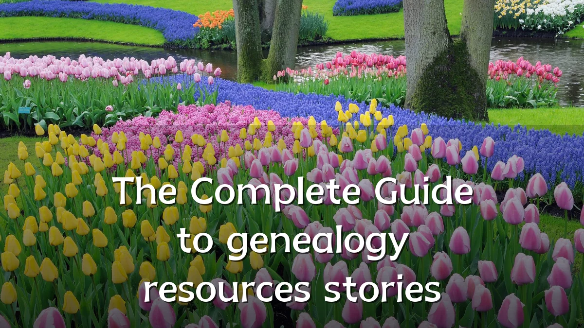 The Complete Guide to genealogy resources stories