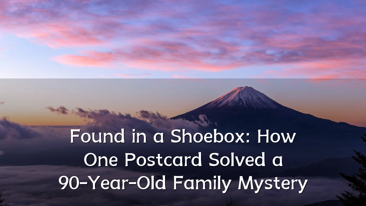 Found in a Shoebox: How One Postcard Solved a 90-Year-Old Family Mystery