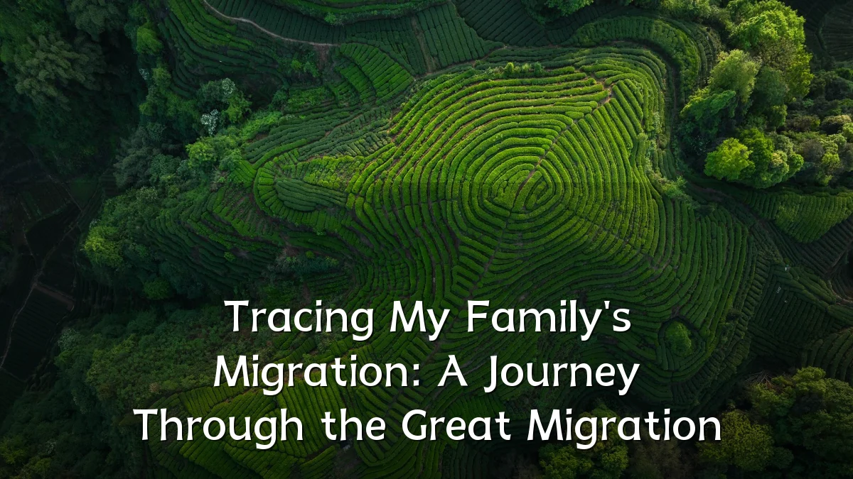 Tracing My Family's Migration: A Journey Through the Great Migration