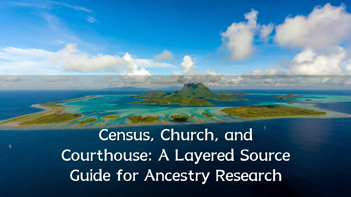 Census, Church, and Courthouse: A Layered Source Guide for Ancestry Research