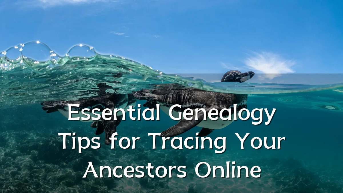 Essential Genealogy Tips for Tracing Your Ancestors Online