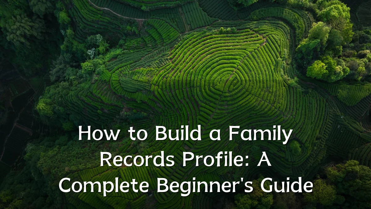 How to Build a Family Records Profile: A Complete Beginner's Guide