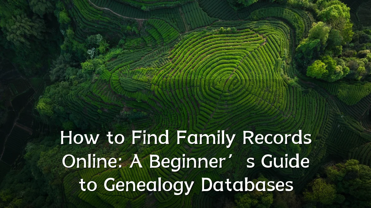 How to Find Family Records Online: A Beginner’s Guide to Genealogy Databases
