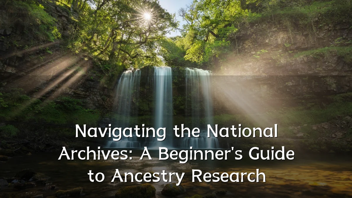 Navigating the National Archives: A Beginner's Guide to Ancestry Research